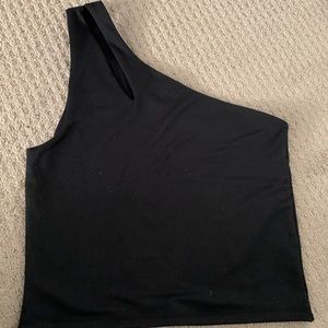 Abercrombie one shoulder top